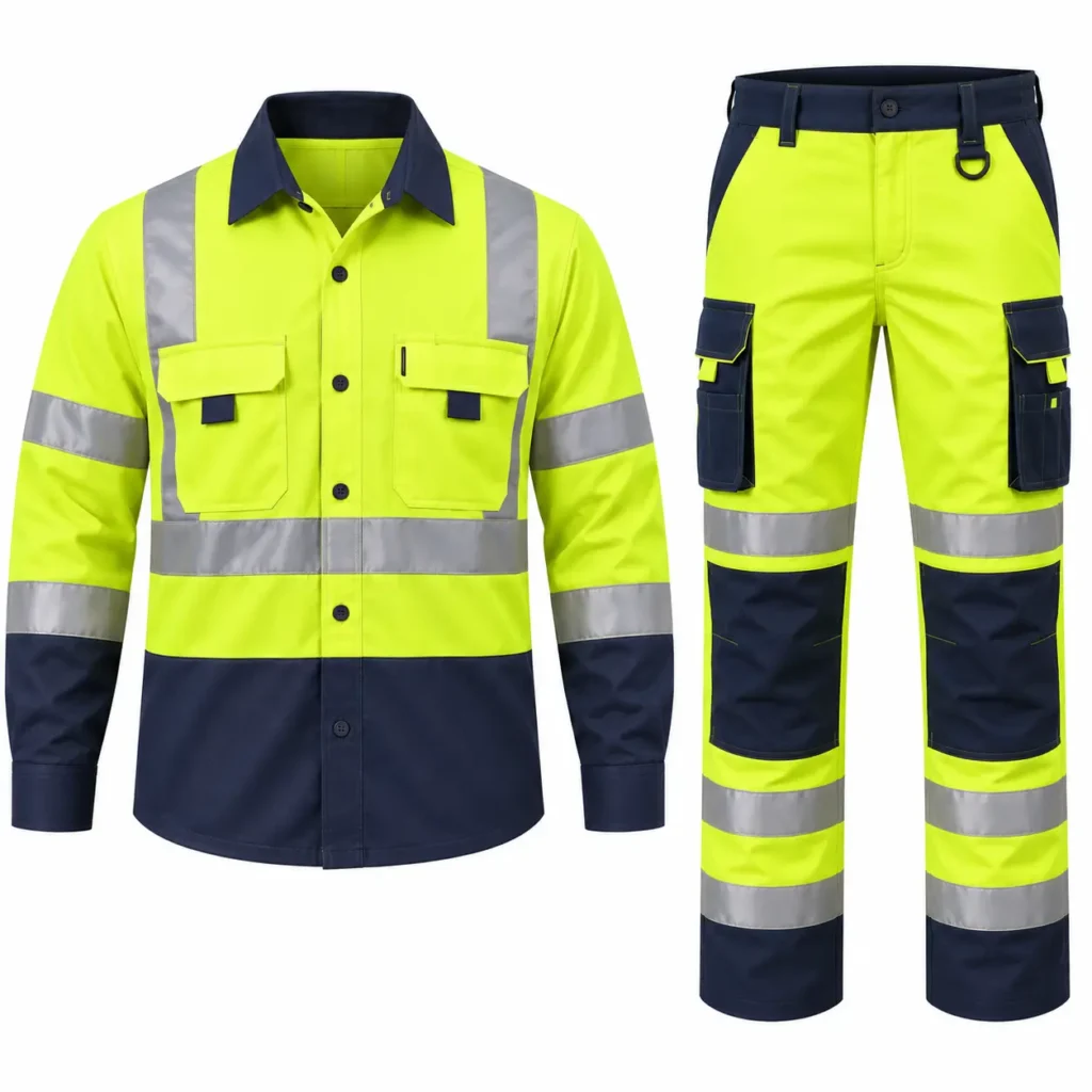 Reflective Safety Uniform Set