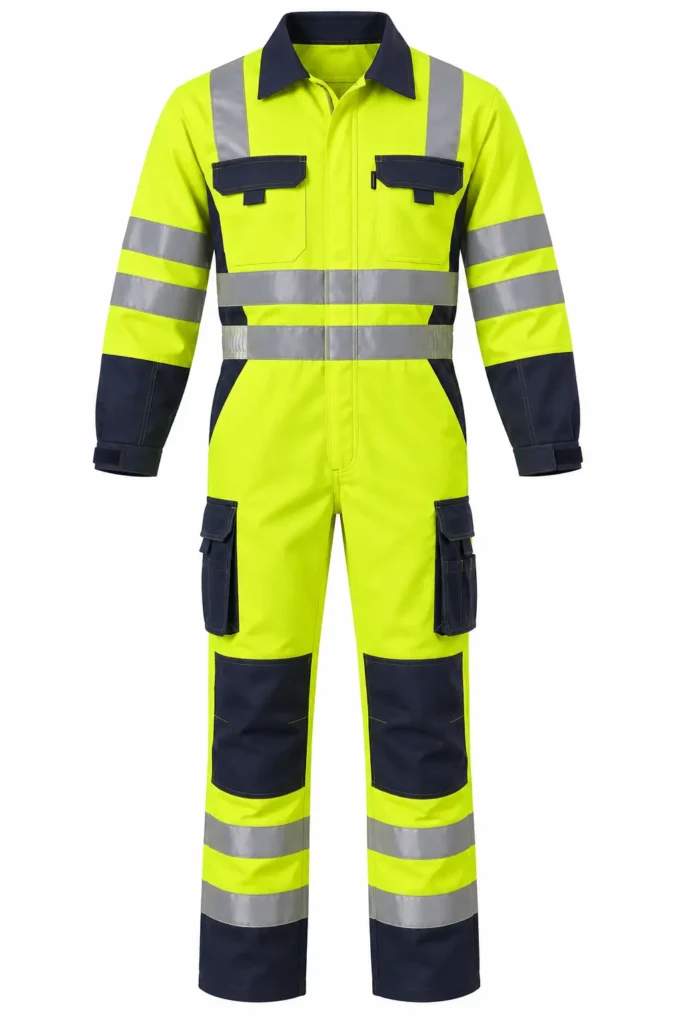 Two-Tone Reflective Coverall