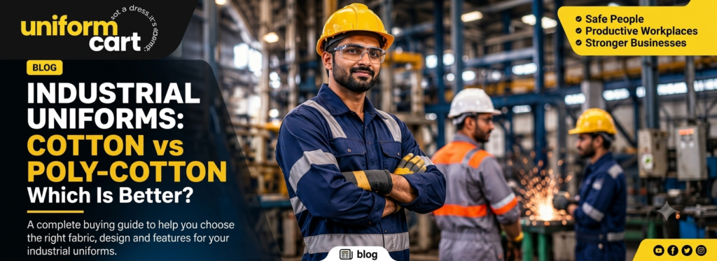Industrial Uniforms: Cotton vs Poly-Cotton — Which Is Better?